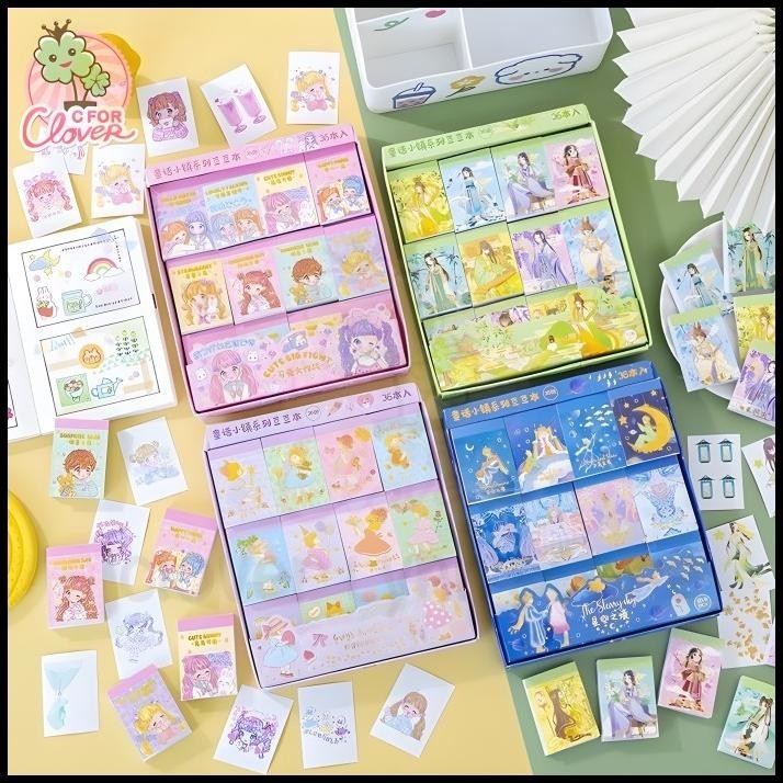 

DISKON SMALL STICKER BOOK BUKU STIKER MURAH LUCU KAWAII