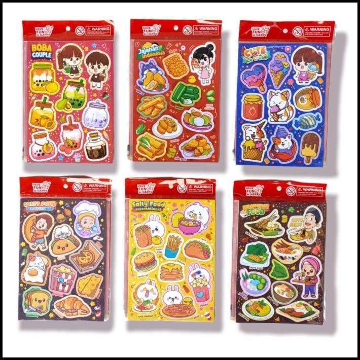 

GRATIS ONGKIR CUTE FOAM STICKER DESSERT HOLOGRAM STIKER LUCU KAWAI SCRAPBOOK MAKANAN !!!!!!!