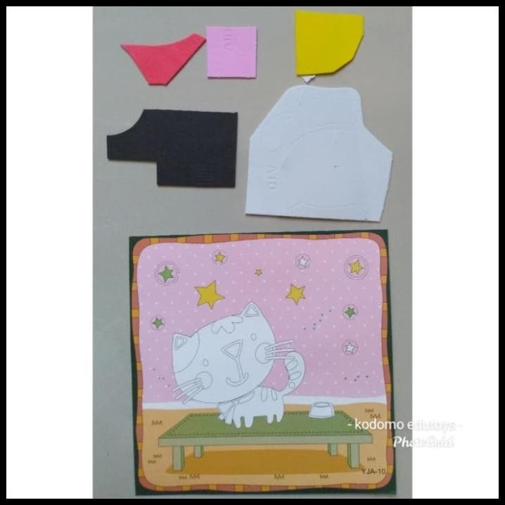 

GRATIS ONGKIR DIY EVA ART STICKER CAT 05 !!!!
