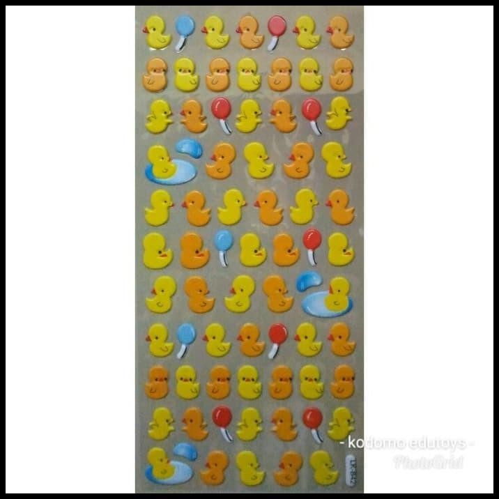 

TERMURAH STICKER STIKER ANAK TIMBUL ANAK AYAM CHICKS 0651 !!!