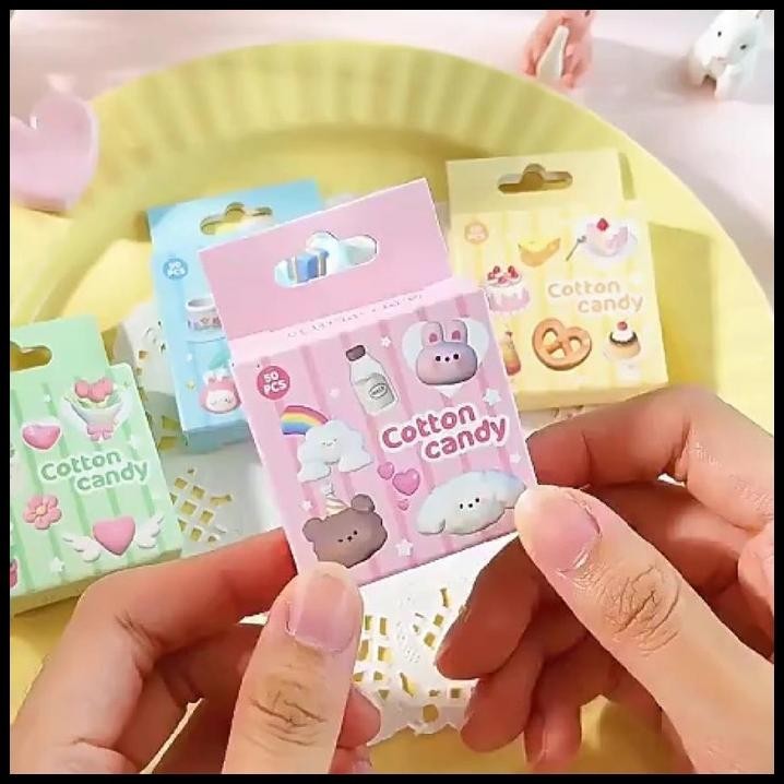 

HOT DEAL 50 LEMBAR STIKER KARTUN HEWAN LUCU UNTUK SCRAPBOOKING DIY BAHAN HIAS