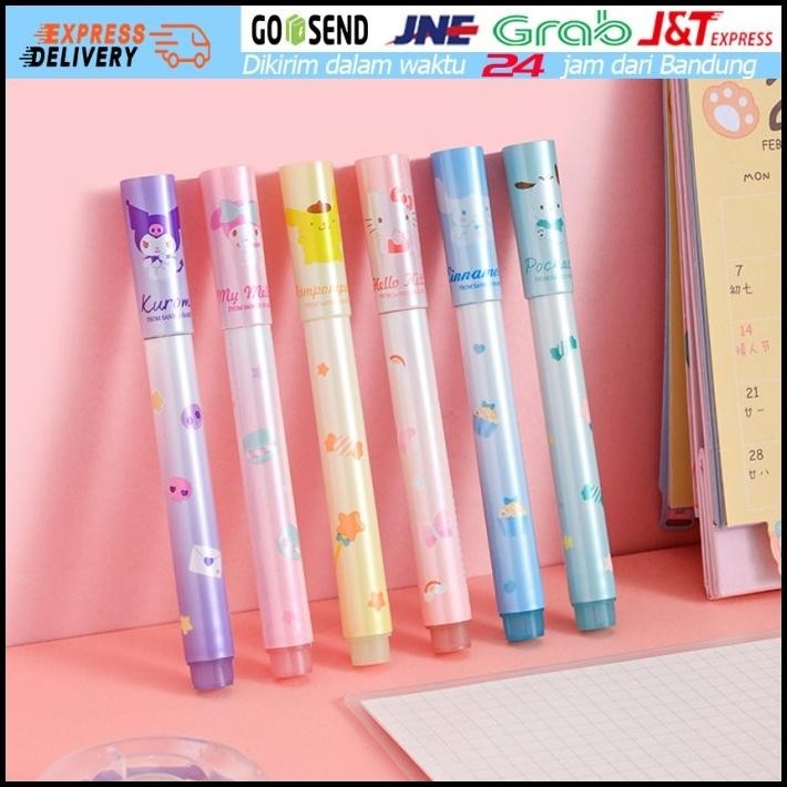 

TERMURAH 6 PCS LUCU STABILO SANRIO PEN SET HIGHLITER PENANDA STABILO MOTIF !!!!!
