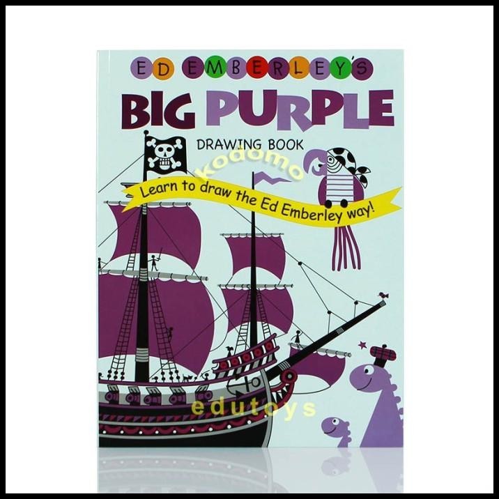 

TERBARU ED EMBERLEY'S BIG PURPLE DRAWING BOOK !!!!!!