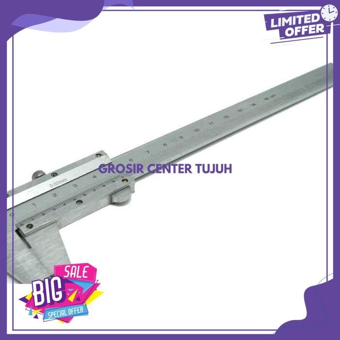 

JANGKA SORONG STAINLESS STEEL VERNIER CALIPER MICROMETER JANGKA SORONG STAINLESS STEEL VERNIER CALIPER MICROMETER 15CM ALAT UKUR BENDA SIGMAT SKETMAT AKURAT DIJAMIN GRATIS ONGKIR