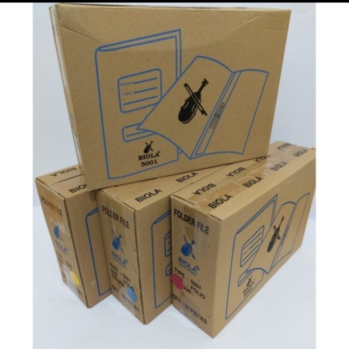 

Map Snelhecter Folio Biola Isi 50 Pcs Type 501