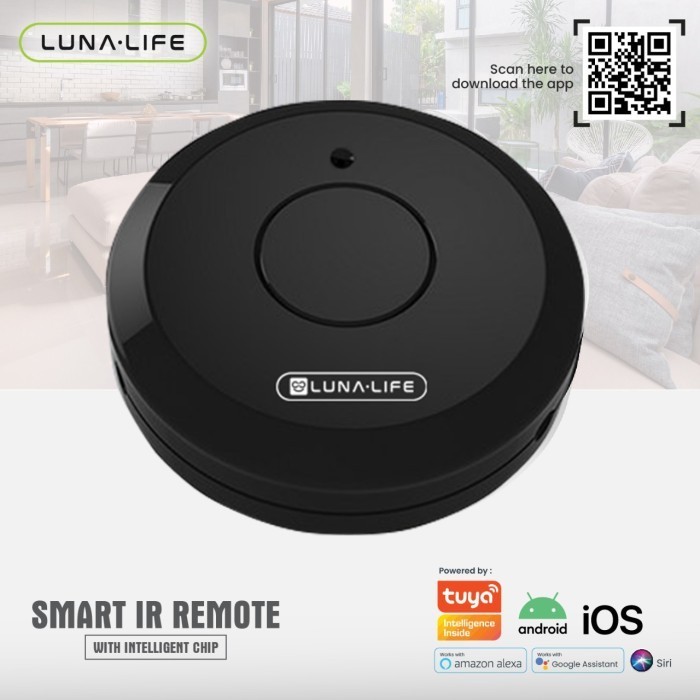 LUNA IR REMOTE SMART UNIVERSAL WIFI WIRELESS 10M WIFI CONTROL IOT