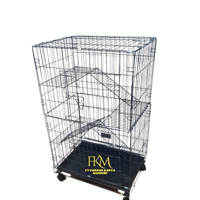 Kandang kucing tingkat 3