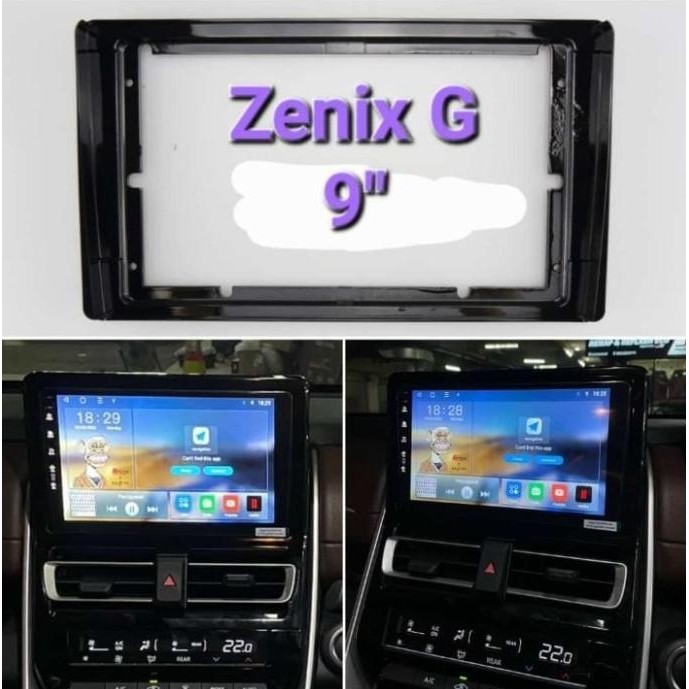 Frame Headunit 9 Inch Innova Zenix G | Otomotif