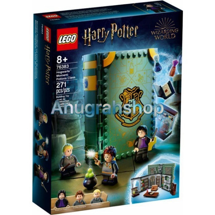 LEGO 76383 HARRY POTTER Textbook with Potions Classroom - Blocktopia