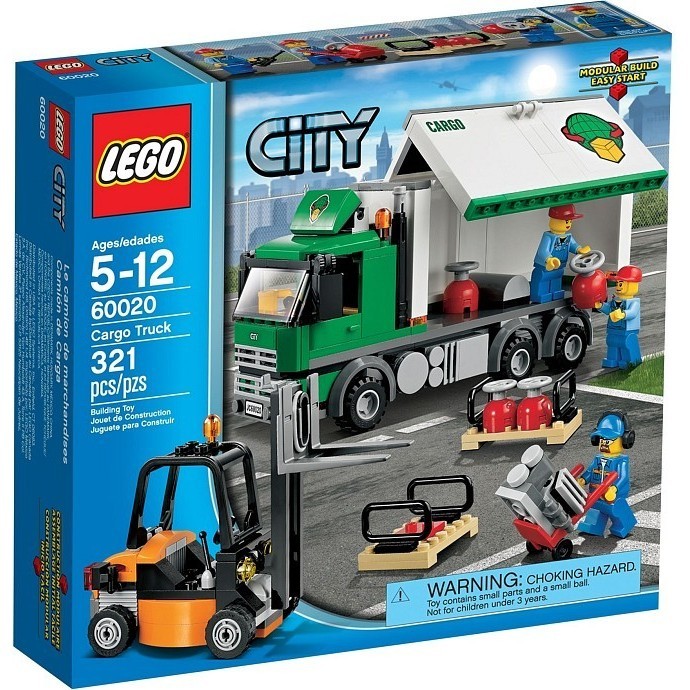 Toys LEGO City Cargo Truck 60020 - Blocktopia