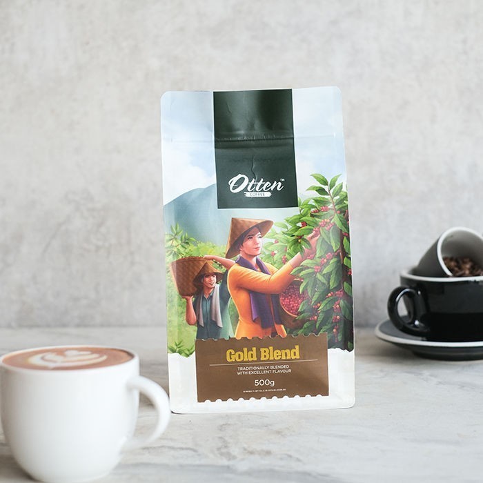 

Kopi Gold Blend - 500Gr - Commercial Blend - Biji / Bubuk Coffee