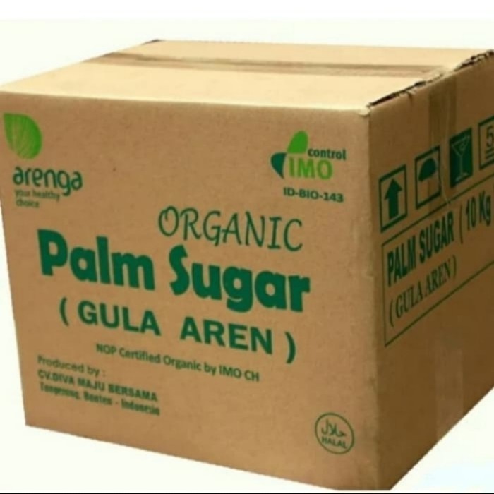 

Palm Sugar Organic 10Kg/Gula Aren/Arenga 10Kg - Adelineez