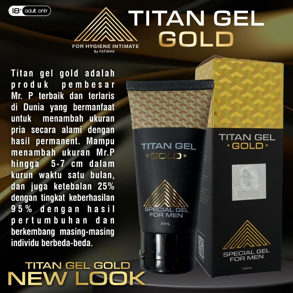 staad.malls Titan Gel Asli Jell Gold Original