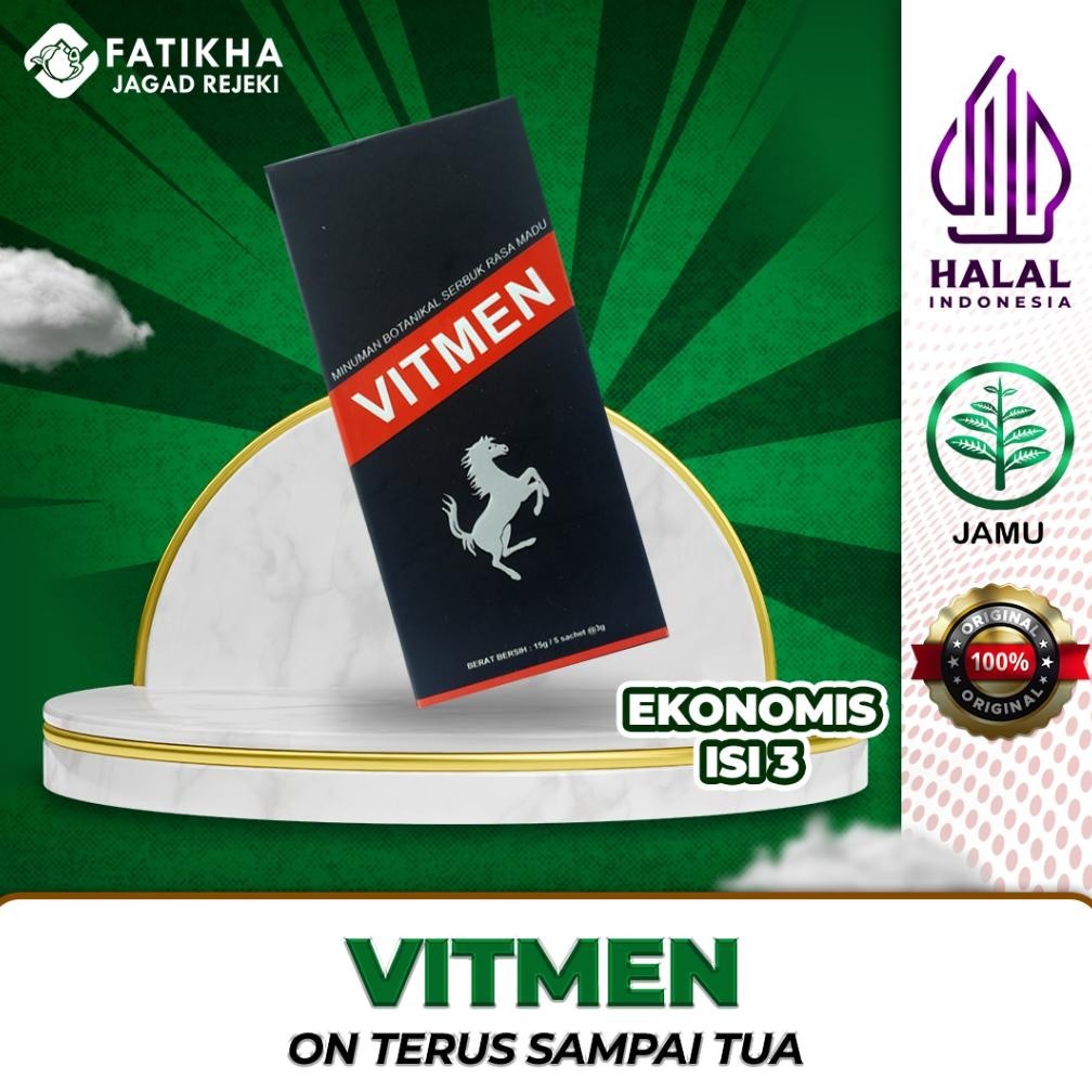 staad.malls Vitmen Ekonomis Obat Kuat Vitmen Original Isi 3
