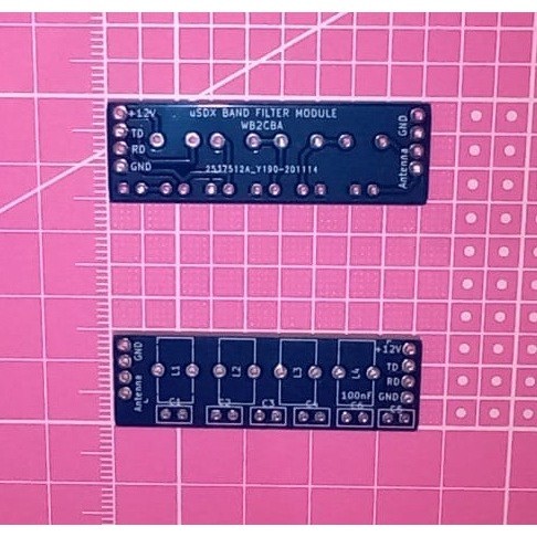 PCB MODUL LPF UNTUK USDX