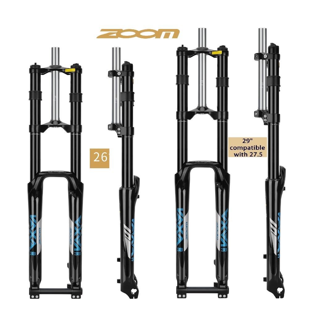 Premium Fork Dh 26 27.5 29 Zoom Downhill  Neo 680 Ta Travel 180Mm Garpu Sepeda Double Crown 27,5 Dow