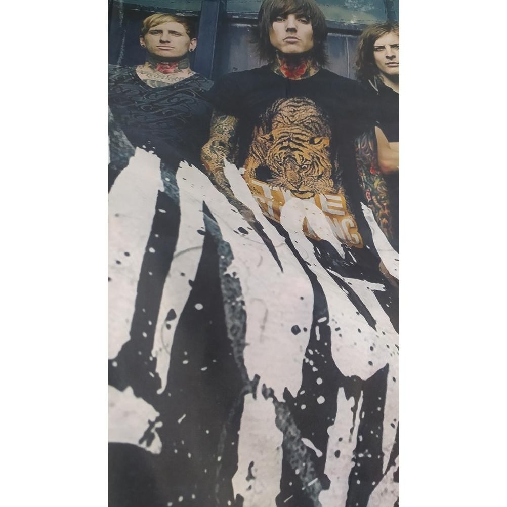 RTY Bendera/Flag/Poster Kain/Miniflag Band BMTH TERLARIS