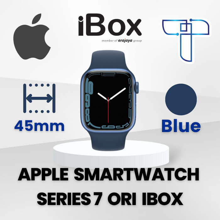 APPLE SMARTWATCH SERIES 7 45MM ORIGINAL IBOX GPS - BLUE