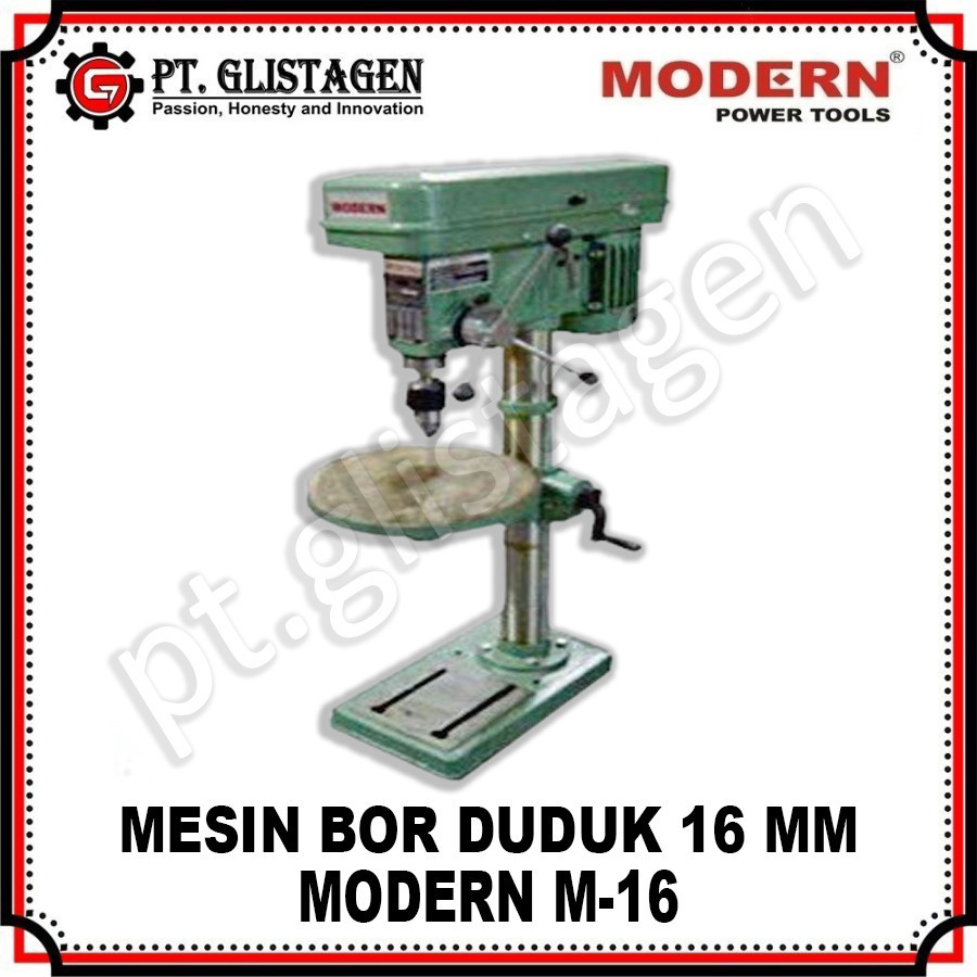 MODERN Mesin Bor Duduk 16mm Bench Drill 16 mm Modern