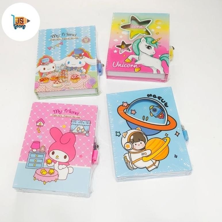 

BUKU DIARY KUNCI GEMBOK FANCY KARAKTER ANAK / BUKU CATATAN GEMBOK FANCY KARAKTER ANAK COD