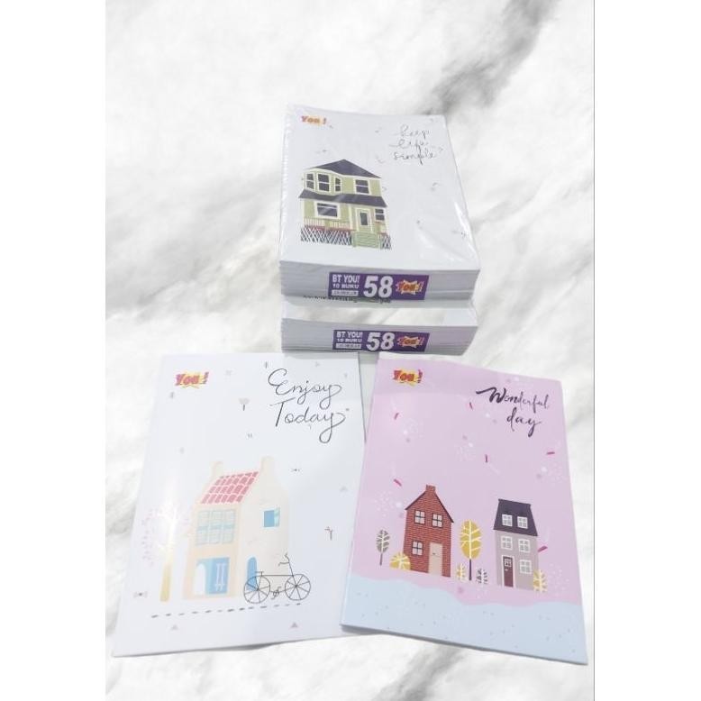 

BUKU TULIS YOU 58 HALAMAN (10PCS)|| BUKU MURAH 58 HAL BY KIKY TERMURAH BANGET