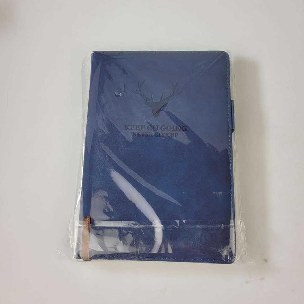 

TLEVINO BUKU CATATAN KERJA NOTEBOOKS COVER KULIT KERTAS A5 BISA COD