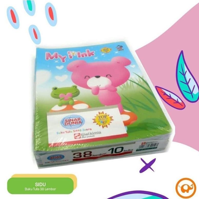 

BUKU TULIS SINAR DUNIA 38 LEMBAR SATUAN ORIGINAL PRODUK