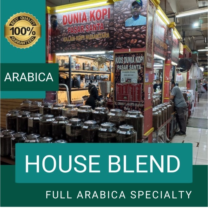 

Ready Kopi House Blend Full Arabika Specialty 250 gram