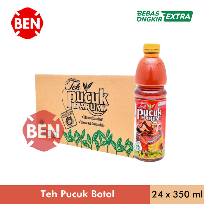 

Ready Teh Pucuk 350ml 350 ml Dus isi 24 Botol Harum Grosir Murah Melati Air