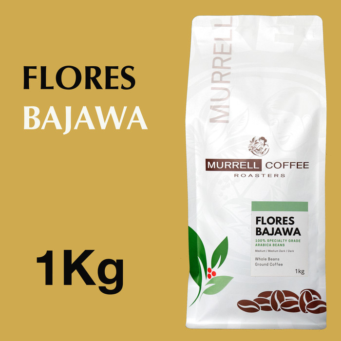 

Ready 1 Kg FLORES BAJAWA kopi arabica specialty premium biji MURRELL COFFEE