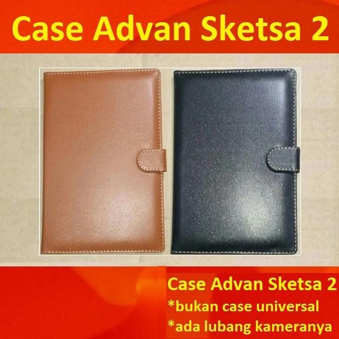 [TERBARU] Case Advan Tab Sketsa 2 10.1 Inch Book Cover Flip Cover Leather Case Flip Case hi it