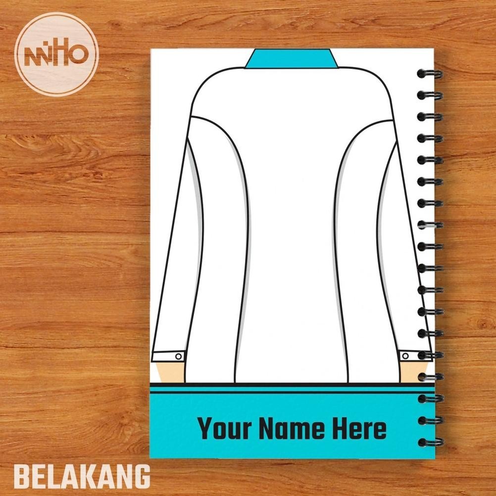 

NOTEBOOK JILID KAWAT SPIRAL A6 CUSTOM DOKTER KERTAS HVS / HARDCOVER / 60 LEMBAR / BERGARIS ORIGINAL PRODUK