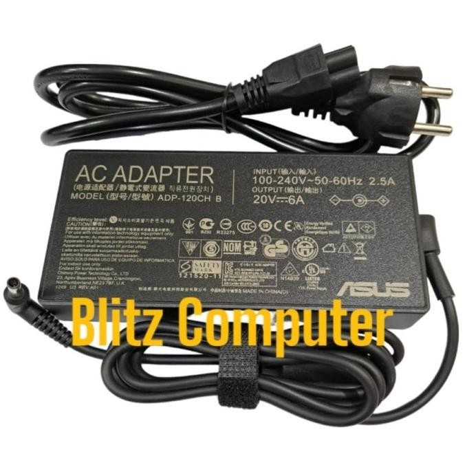 <BARU> Adaptor Charger MSI GF63 Thin 11UC-261 11UC-263 11UC-262 20V 6A 120W