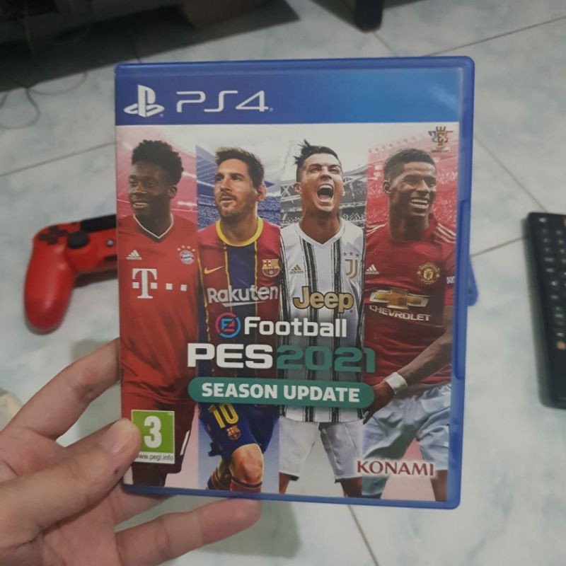 KASET BD PS4 PES 2021 SEASON UPDATE SECOND/ BEKAS