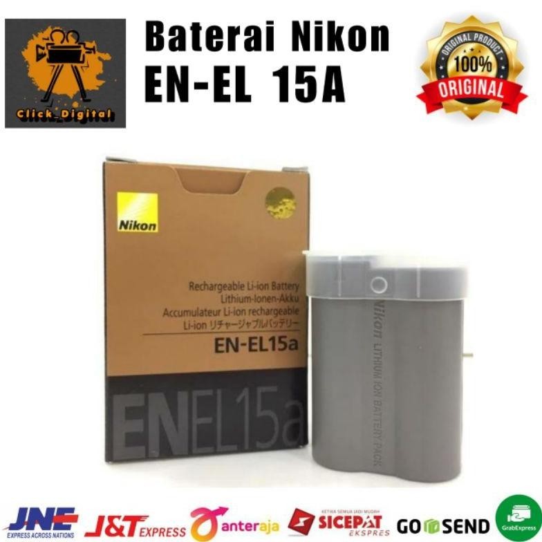 [BARU] Baterai Nikon EN-EL15A Battery Nikon ENEL15A For D500 D600 D610 D7100 D750 D800 D800E D810