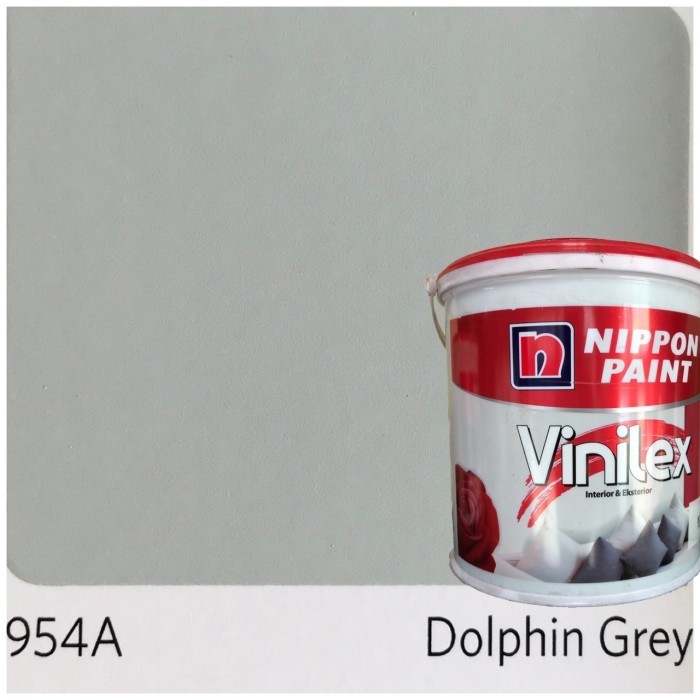 Cat Tembok VINILEX Interior Exterior 5kg 25kg DOLPHIN GREY