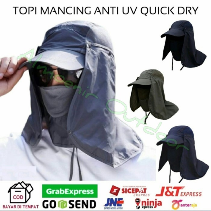Topi Mancing Anti Uv Quidry