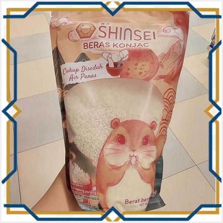 

[GDS] SHINSEI BERAS KONJAC 1 KG | BERAS PORANG