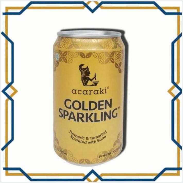 

[GDS] ACARAKI GOLDEN SPARKLING CAN 320 ML | MINUMAN | SODA