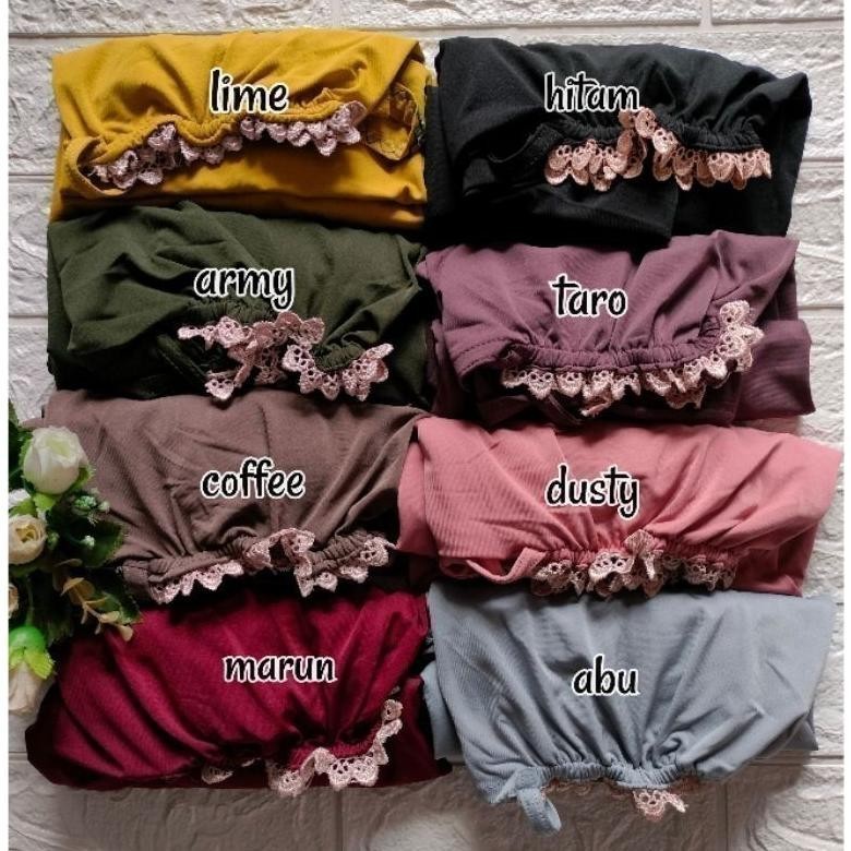 Bergo Annisa / Jilbab Kerut Dahi / Bergo Kerut / Bergo Jersey / Jilbab Instan / Jilbab Premium / Jil