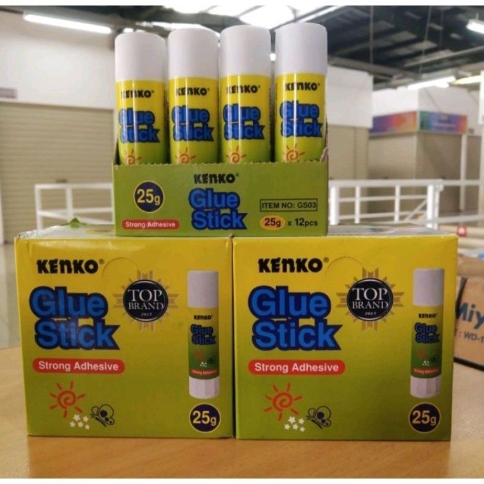 

Glue Stick / Lem Stick Kenko 25gr (1pak/12pcs) K01