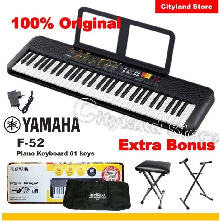 Terbaru Keyboard Yamaha Psr F52/ Piano Keyboard Yamaha Psr F52