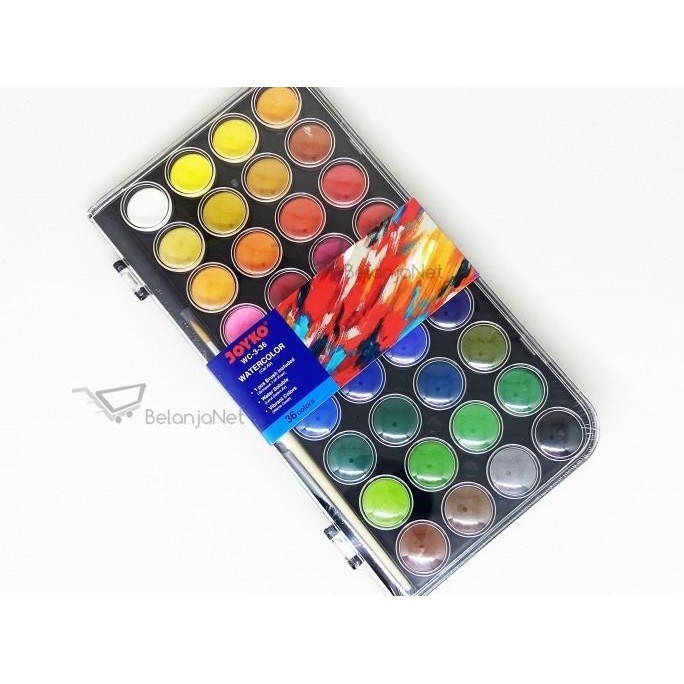 

Promo- Cat Air Watercolor Cake Joyko 36 Warna Wc-3-36 K01