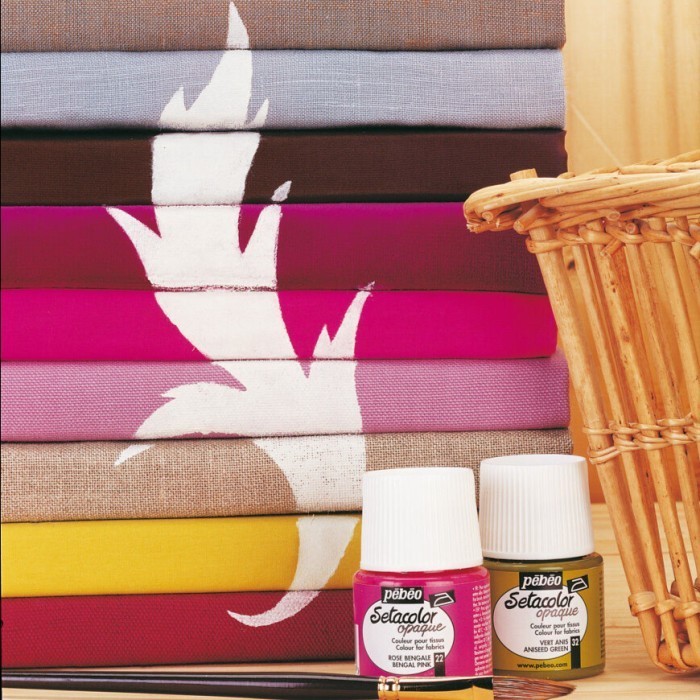 

Pebeo Setacolor Opaque Fabric Paint Matt Color Cat Warna Kain DIY K01