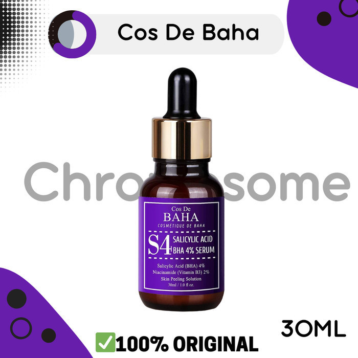 Cos De Baha Bha Salicylic Acid 4% + Niacinade Exfoliating Serum 30Ml