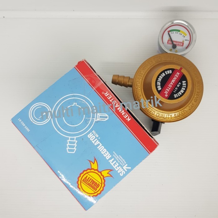 KEPALA KOMPOR GAS / REGULATOR GAS KENMASTER KM 911 + METER