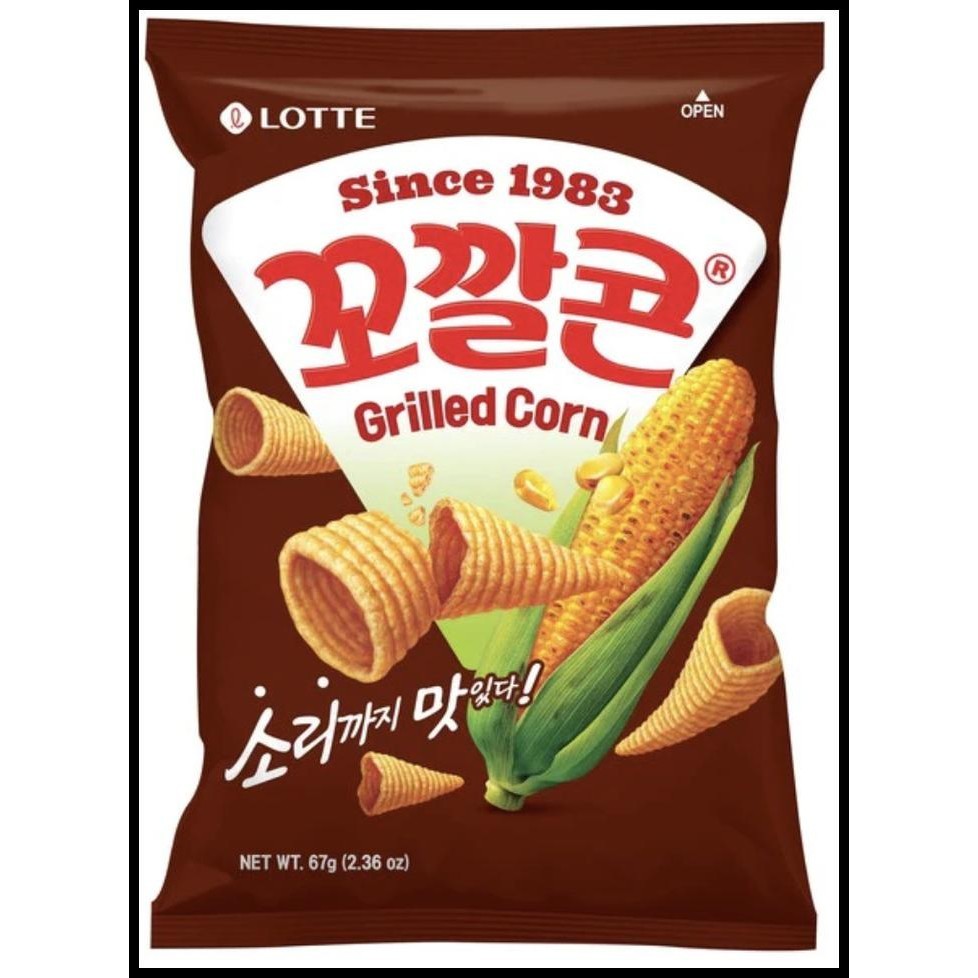 

Lotte Kokkal 67Gr | Original - Sweet & Spicy - Grilled Corn Snack