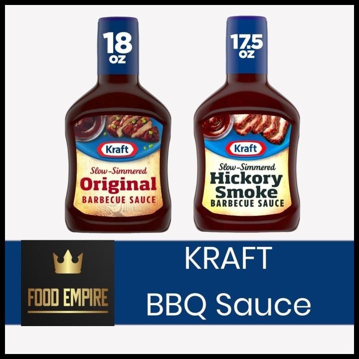 

Kraft Barbecue Sauce Original | Saos Bbq Hickory Smoke