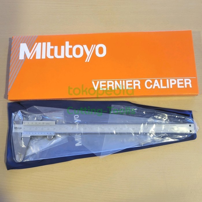 

Vernier Kaliper Mitutoyo Manual 8 Inchi Jangka Sorong Sigmat Vernier