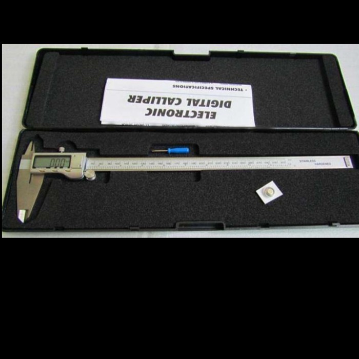 

Caliper Digital 12 Inci Syntek 30Cm Stainless 300Mm Jangka Sorong 12